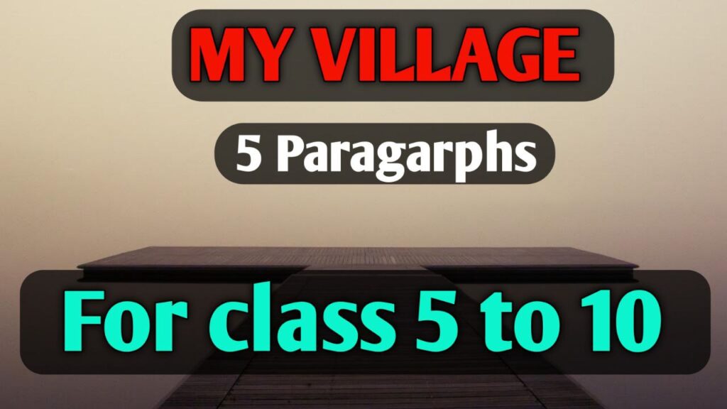 village description creative writing